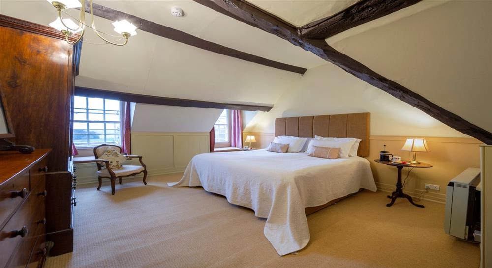 The double bedroom at South Wing in Droitwich, Worcestershire