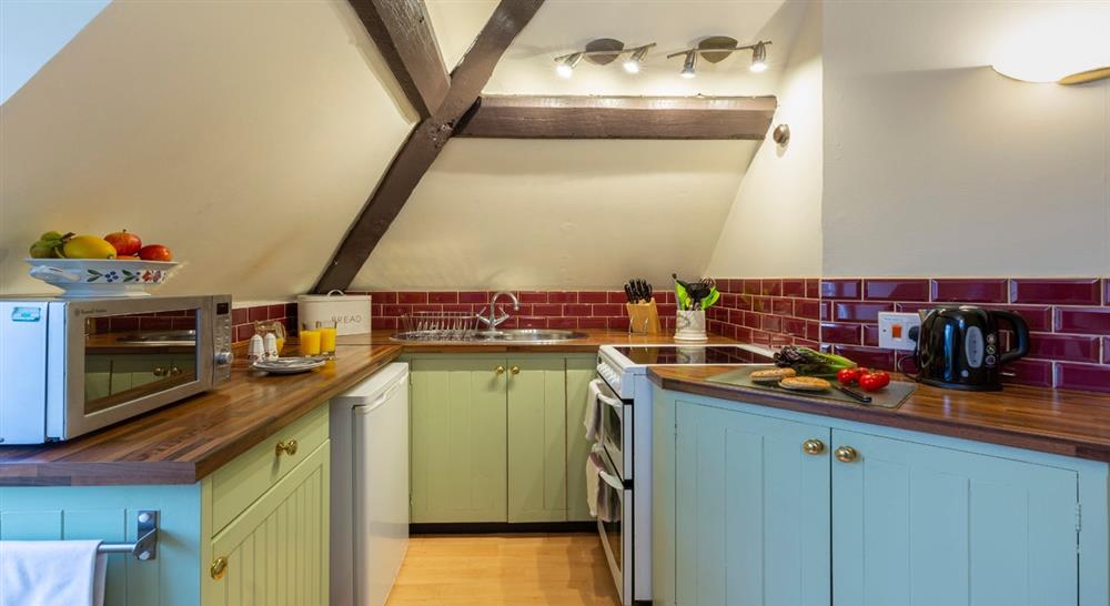 The kitchen at South Wing in Droitwich, Worcestershire