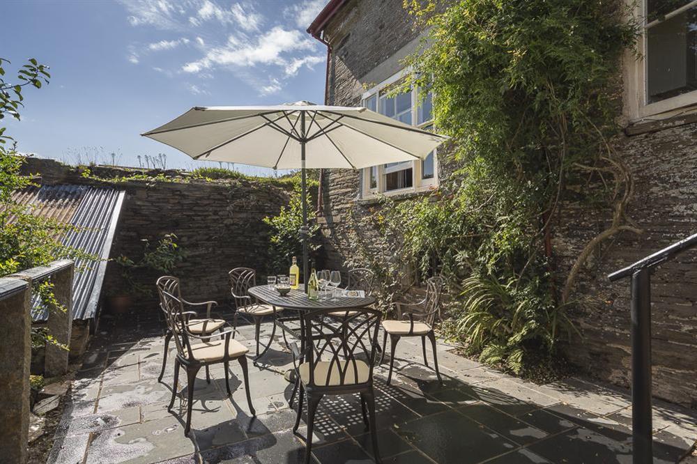 Open terrace with garden table and chairs (photo 3) at South Wing in , Nr Kingsbridge