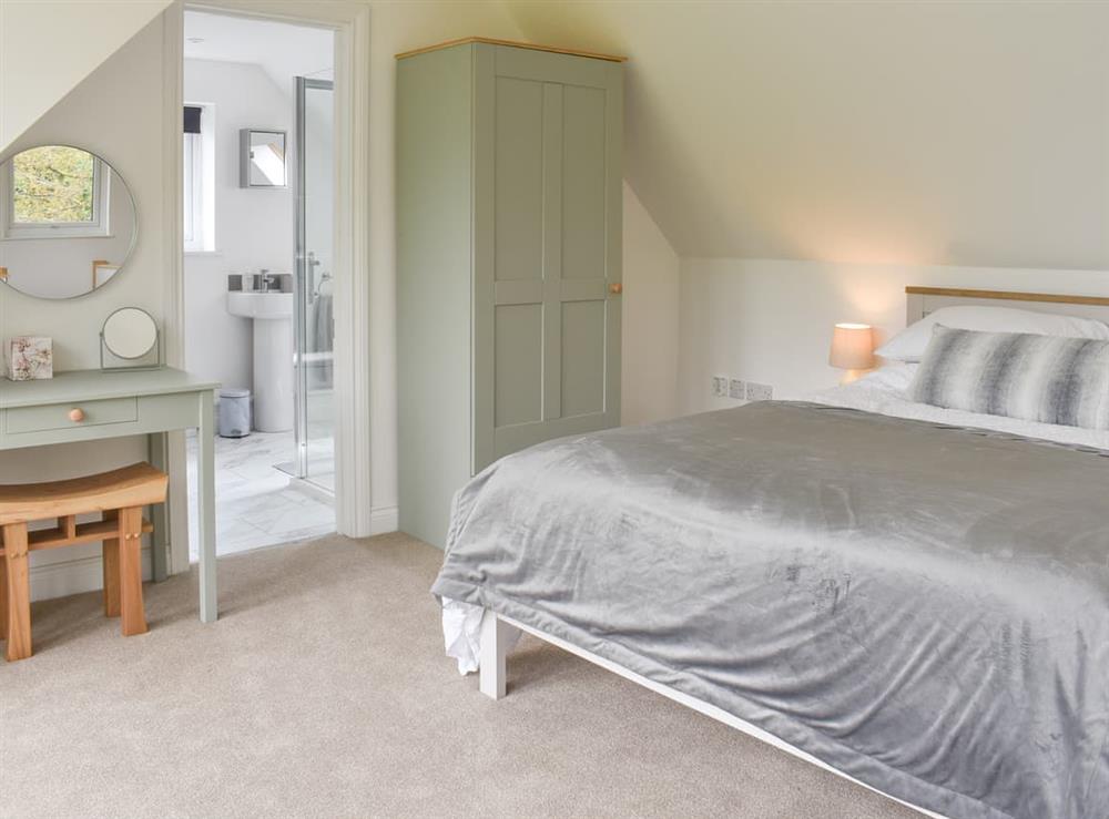 Double bedroom at South Wood Lodge in Walberton, near Arundel, West Sussex