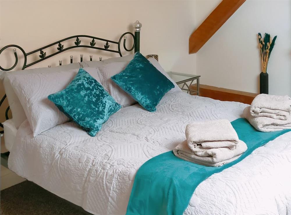 Double bedroom at Southall Apartment in Llandrindod Wells, Powys