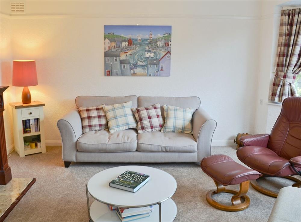 Living room at Southbank Villa in Mundesley, Norfolk