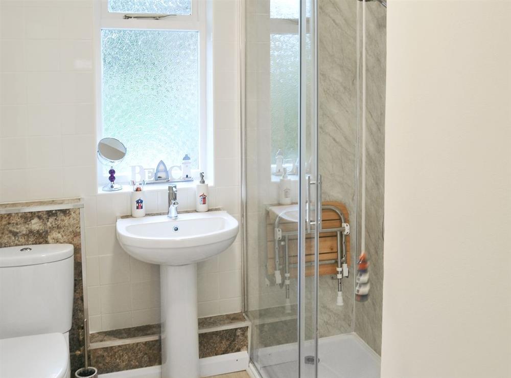 Shower room at Southbank Villa in Mundesley, Norfolk