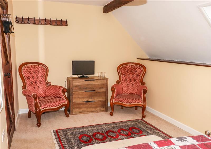 This is the living room at Southcott Farm Cottage, Sheldon