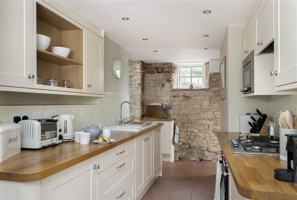 Ground floor: Well-equipped kitchen complete with Nespresso machine for your morning coffee at Southcroft Cottage, Bredons Norton