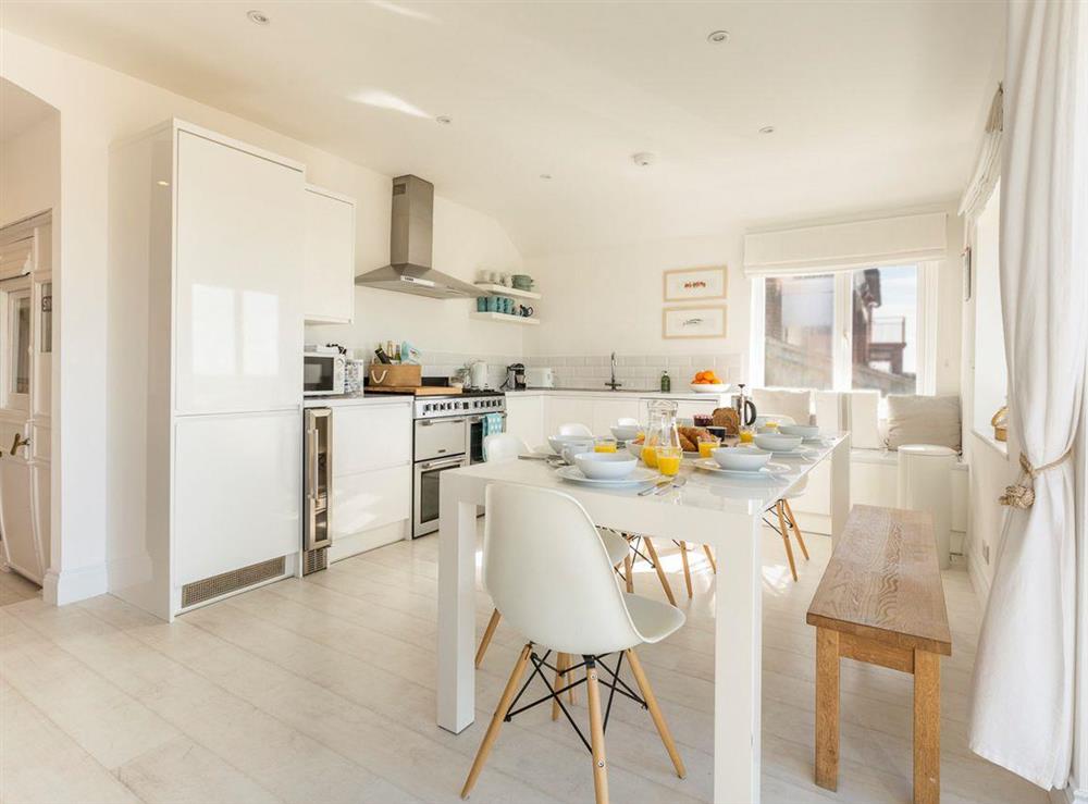 Spacious kitchen and dining area at Southern Bell in Hayling Island, Hampshire