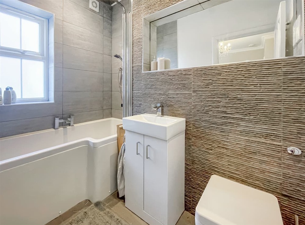 Bathroom at Southfield Sanctuary in Weymouth, Dorset
