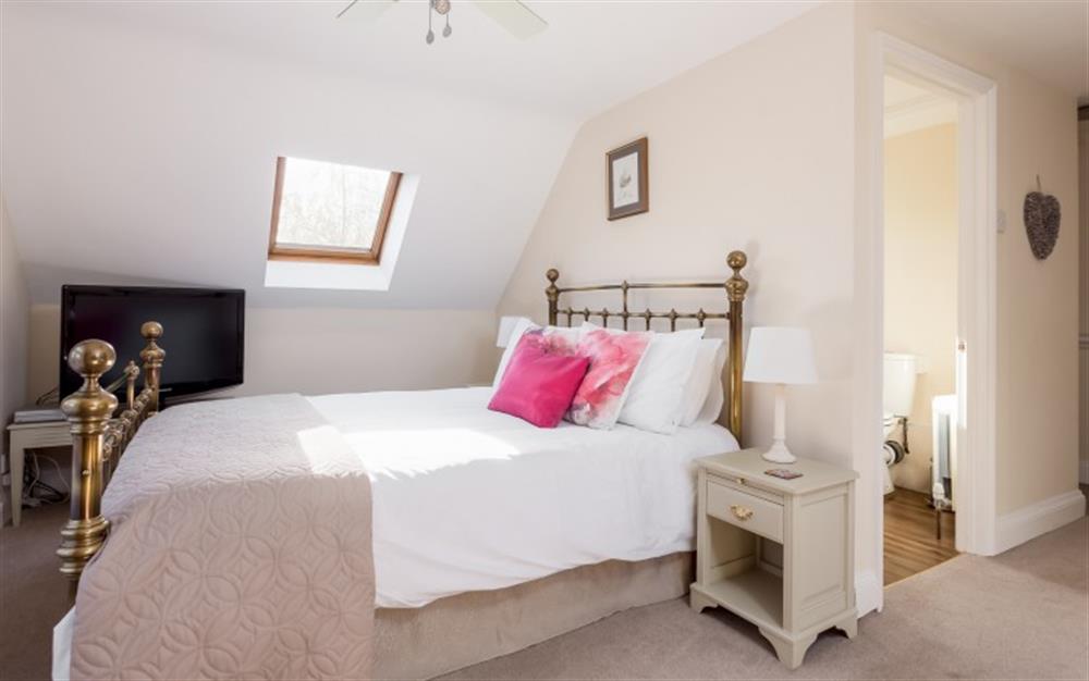 One of the bedrooms at Southlings Annexe in Sway