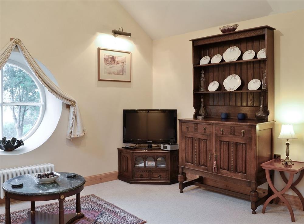 Living room at Southpark Coach House in Helensburgh, Dumbartonshire
