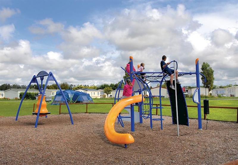 Children’s play area at Southport Riverside in Lancashire, North of England