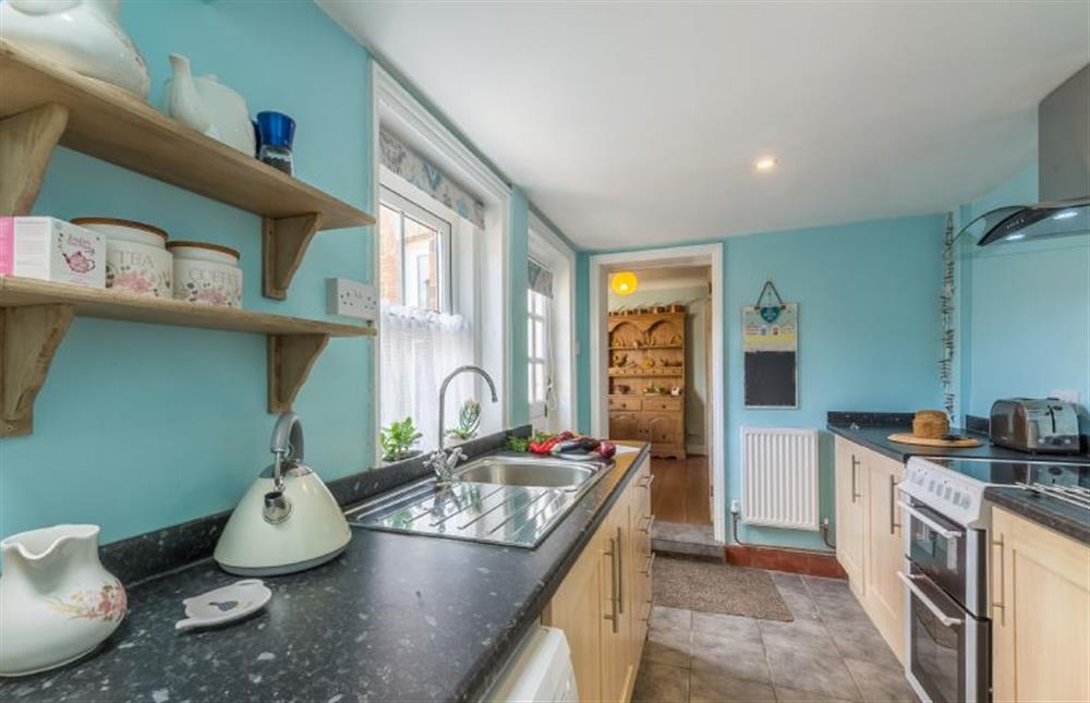 Ground floor: The kitchen is bright and cheerful at Southvale, Snettisham near Kings Lynn