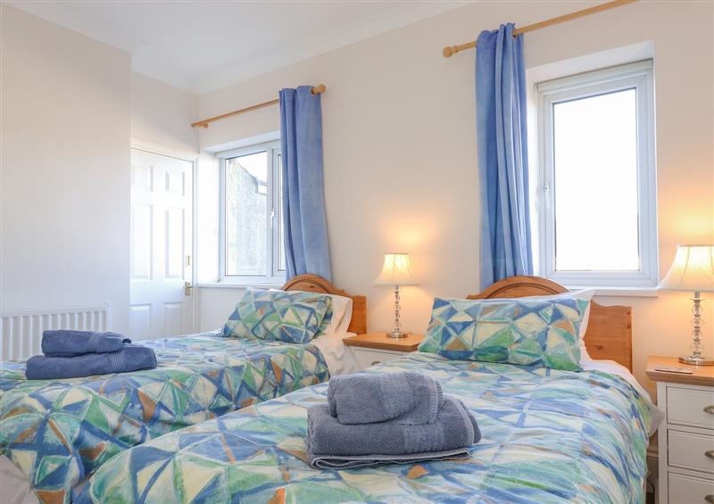 One of the bedrooms at Southview Amble, Amble