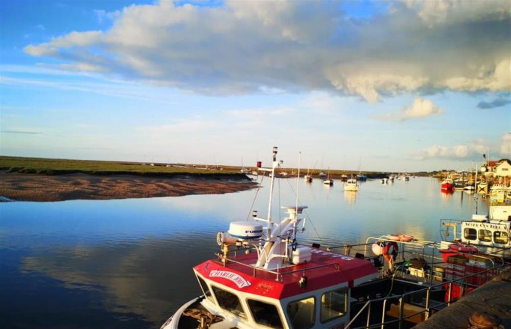 The harbour at Wells-next-the-Sea, a short drive away  at Southview Annexe, Sculthorpe near Fakenham
