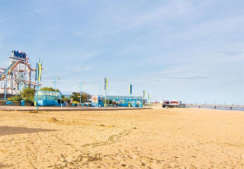 Skegness beach at Southview Leisure Park in , Skegness