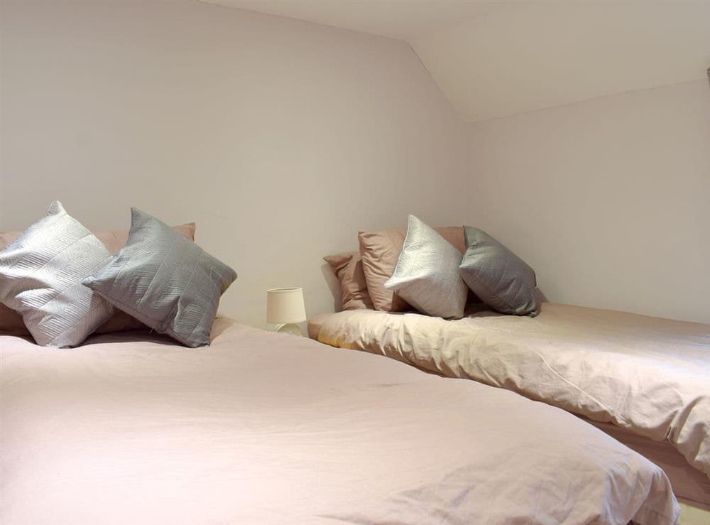 Comfy twin bedroom at Southview in Porchfield, near Newport, Isle of Wight