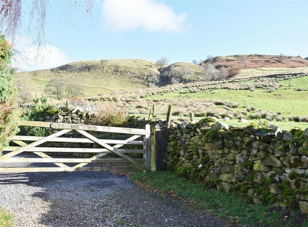 Driveway at Southwaite in Mallerstang, near Kirkby Stephen, Cumbria