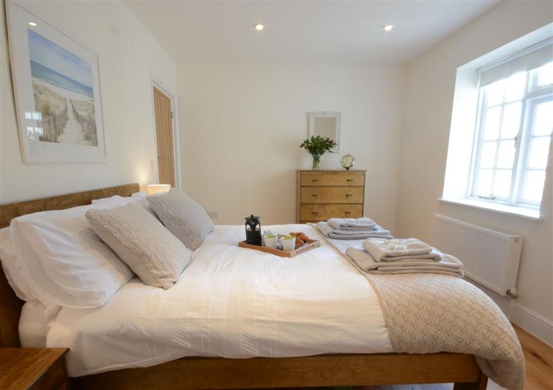One of the bedrooms at Southwold Arms Apartment, Southwold