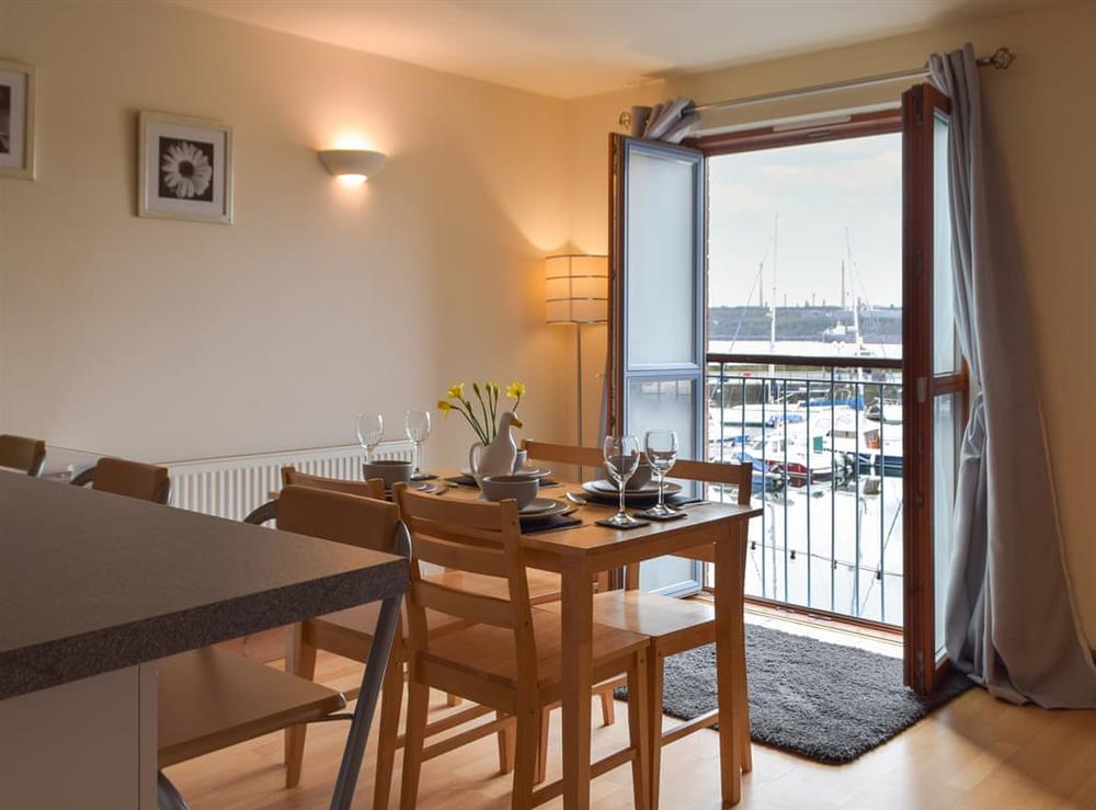 Dining Area at Sovereign House in Milford Haven, Dyfed
