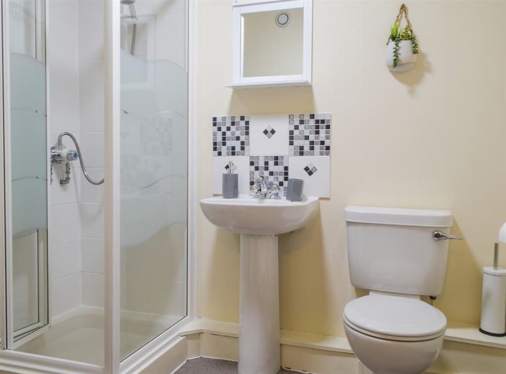 Shower room at Sovereign House in Milford Haven, Dyfed