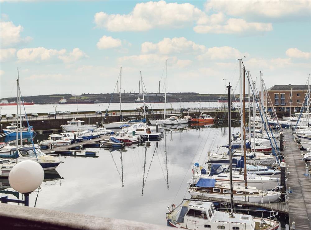 View at Sovereign House in Milford Haven, Dyfed