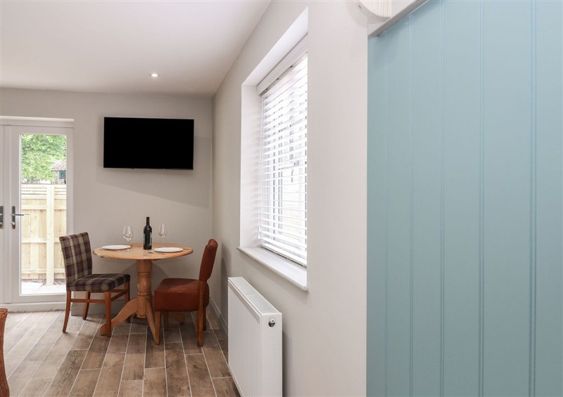 This is the bedroom at Spacious Cottage Number 10, Brandon