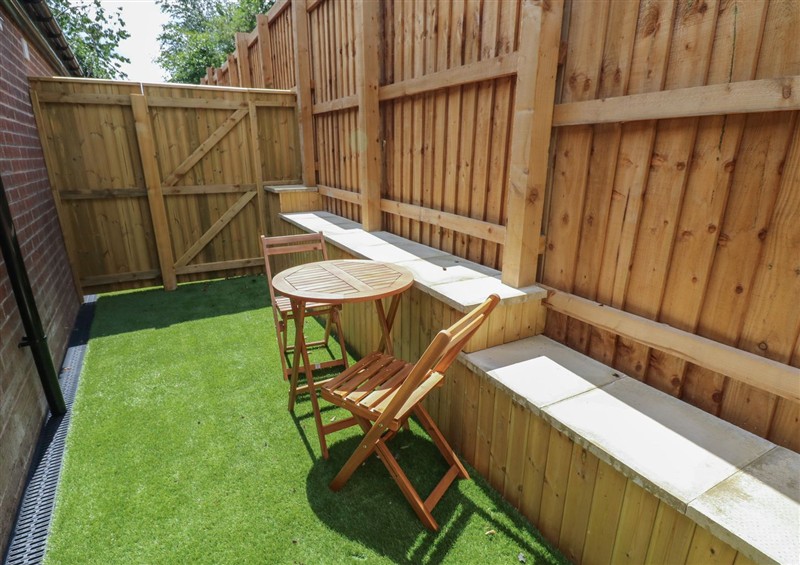 Enjoy the garden at Spacious Cottage Number 9, Brandon
