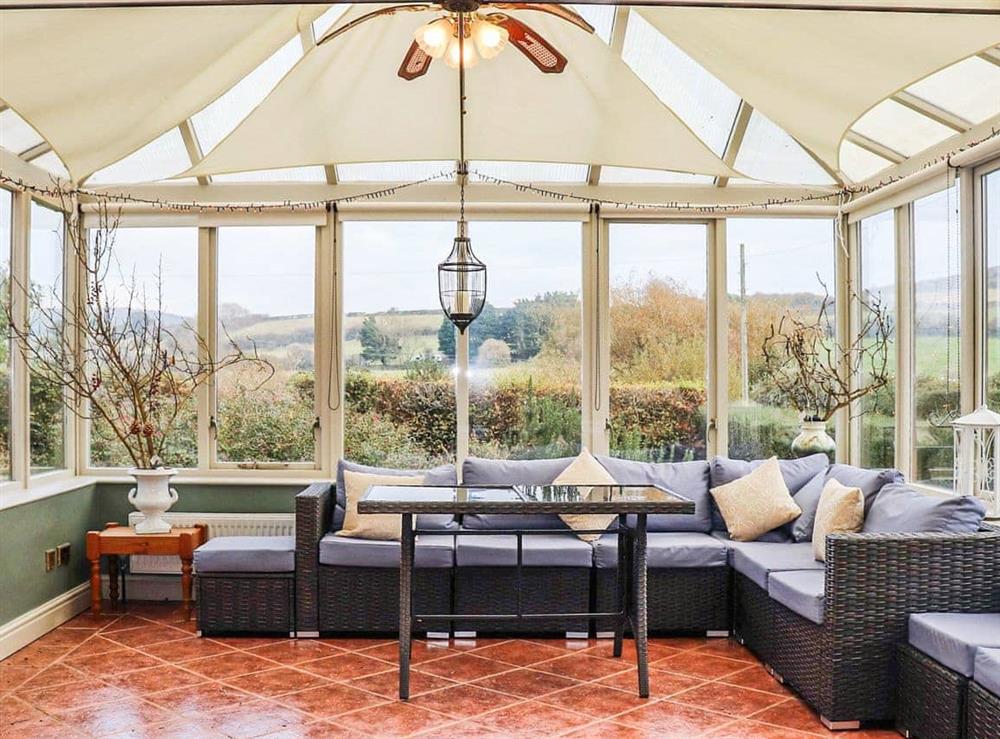 Conservatory at Span Farm House in Wroxall, near Ventnor, Isle of Wight