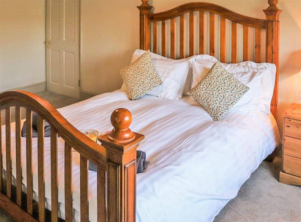 Double bedroom at Span Farm House in Wroxall, near Ventnor, Isle of Wight