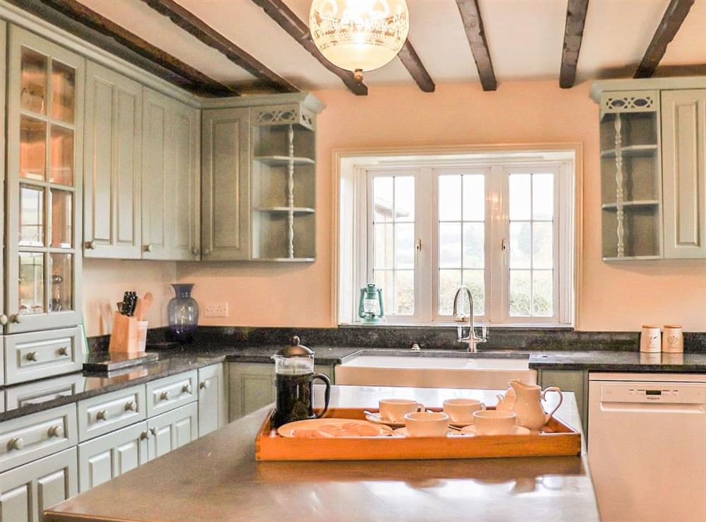 Kitchen at Span Farm House in Wroxall, near Ventnor, Isle of Wight