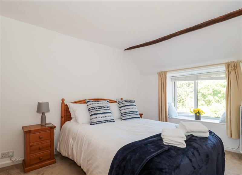 One of the bedrooms at Spaniel Cottage, Carhampton