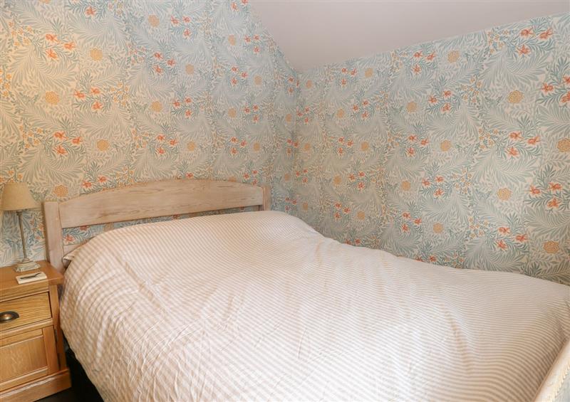 One of the bedrooms at Sparrow Cottage, Hoxne