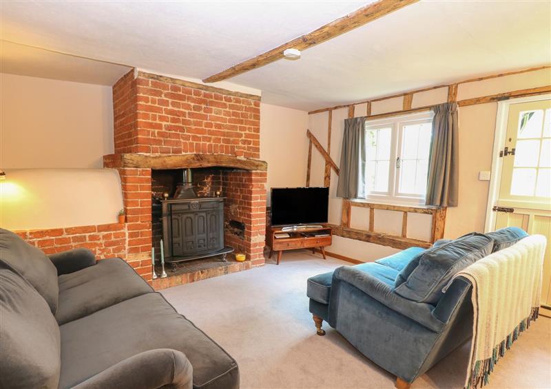 This is the living room at Sparrow Cottage, Hoxne