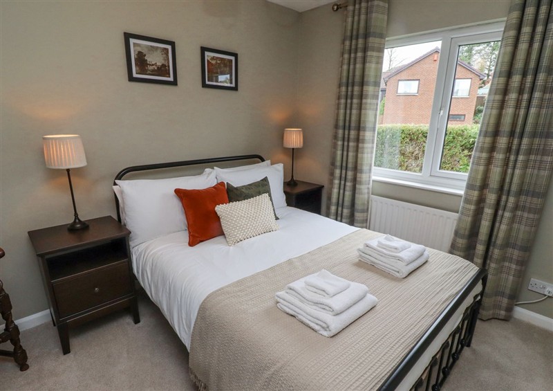 One of the 4 bedrooms at Sparrow House, Alnwick