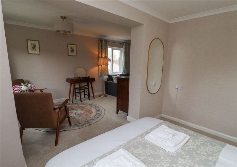 One of the bedrooms at Sparrow House, Alnwick