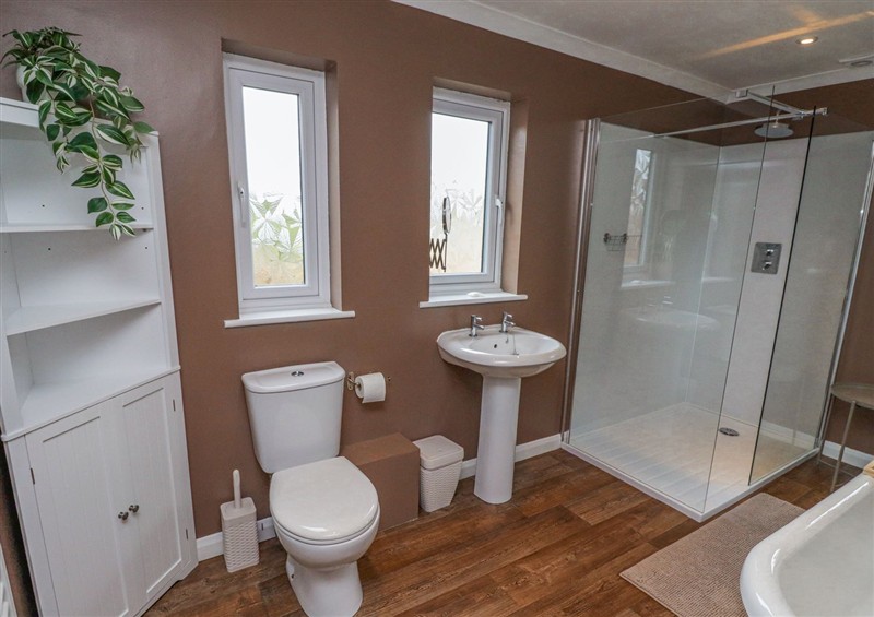 This is the bathroom at Sparrow House, Alnwick