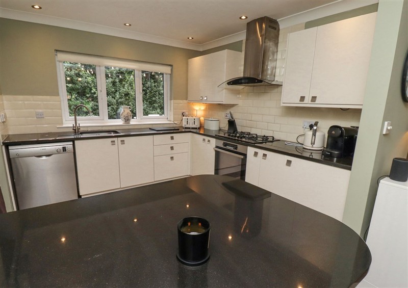 This is the kitchen at Sparrow House, Alnwick