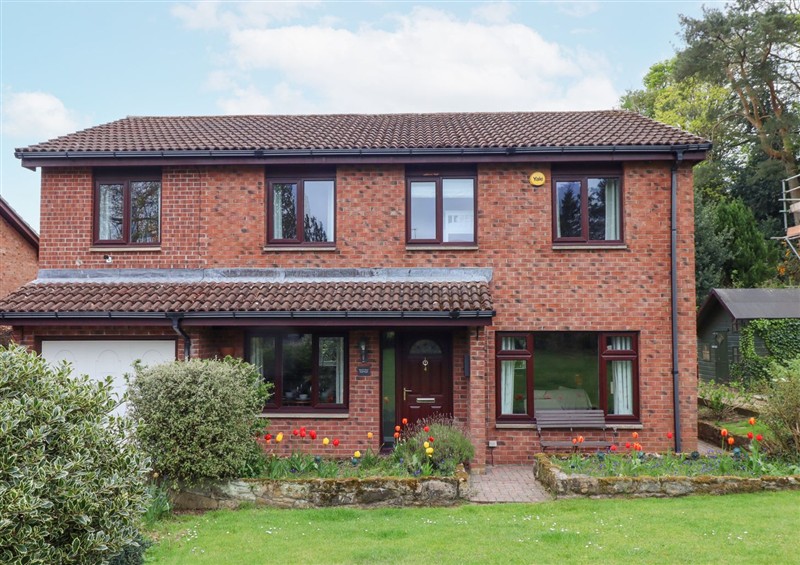 This is the setting of Sparrow House at Sparrow House, Alnwick