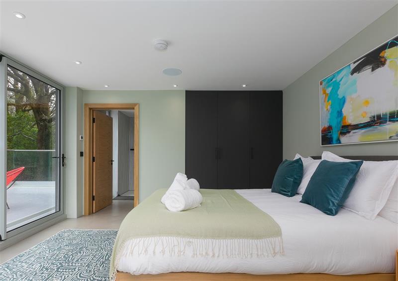 A bedroom in Sparrows Nest at Sparrows Nest, St Ives