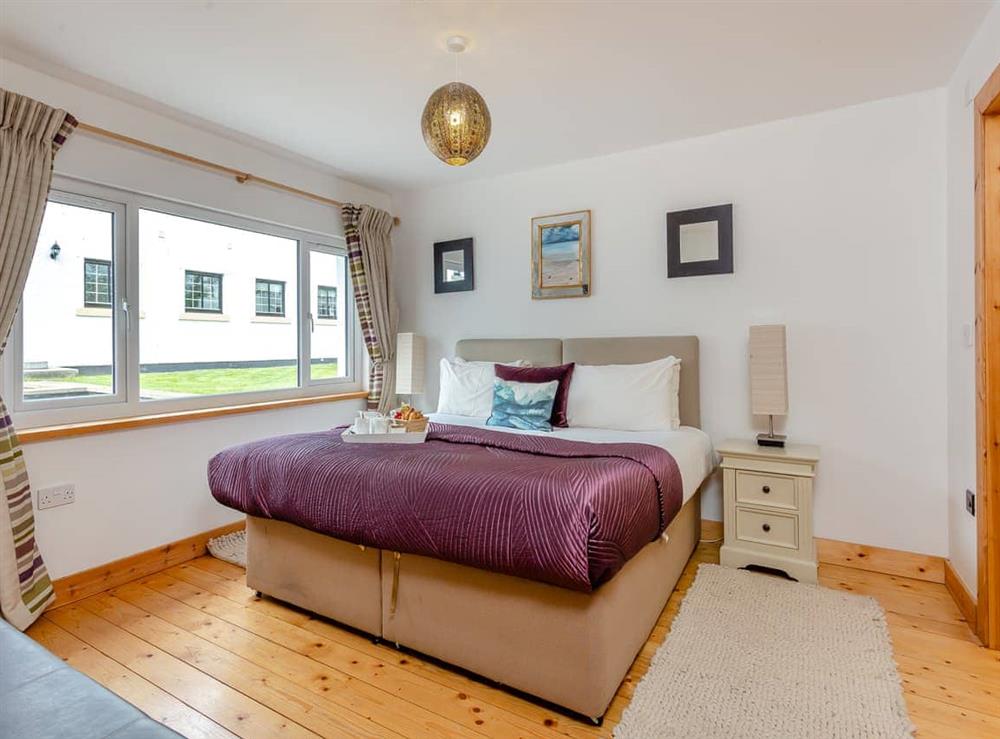 Double bedroom at Speed Cottage in Kirkhill, near Inverness, Inverness-Shire