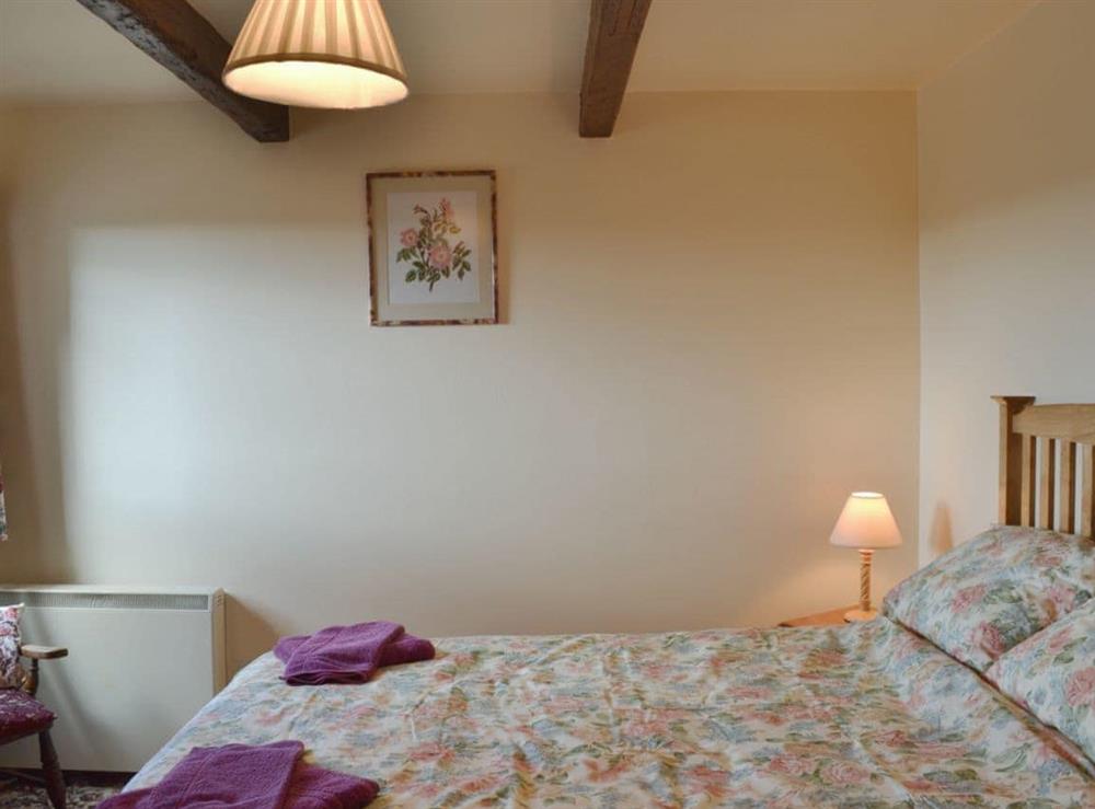 Comfortable double bedroom at Speedwell Corner in Earl Sterndale, near Buxton, Derbyshire