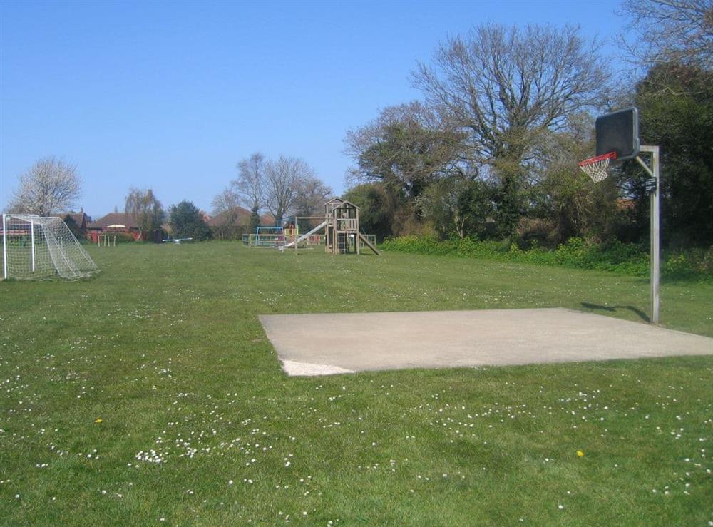 Local public park and recreation area at Speedwell Cottage in Trunch, near North Walsham, Norfolk