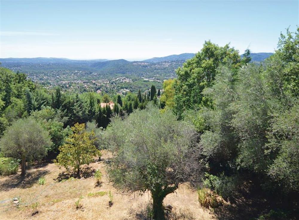 View at Speracedes in Spéracèdes, Côte-d’Azur, France