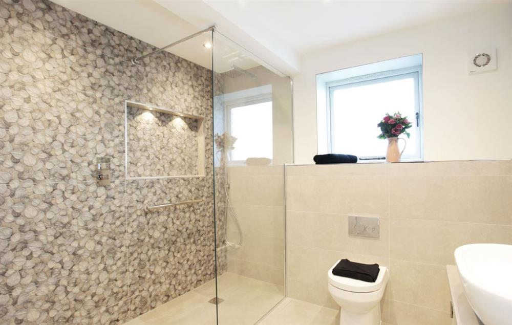 First floor: En suite with large walk in shower at Spicer Manor, Ingbirchworth