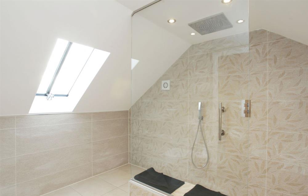 First floor: Ensuite with large walk in shower  at Spicer Manor, Ingbirchworth