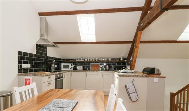 This is the kitchen at Spindle Cottage, Bielby near Seaton Ross
