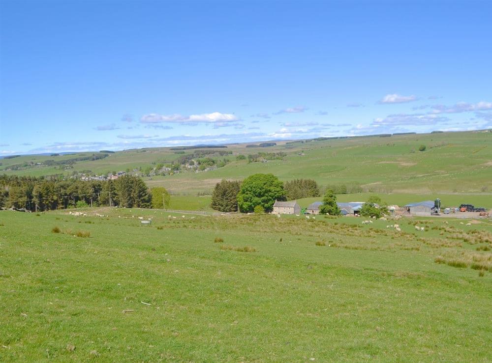 Walks around surrounding farmlands at Spindlewell Barn in Elsdon, near Otterburn, Northumberland