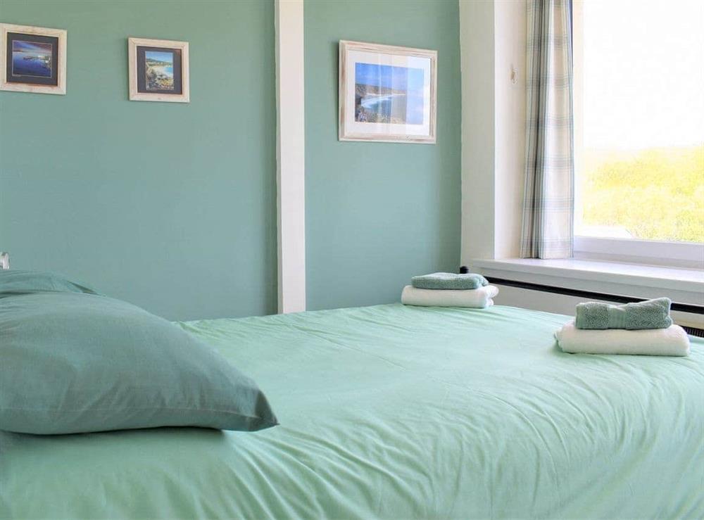 Double bedroom at Spindrift in Coverack, near Helston, Cornwall