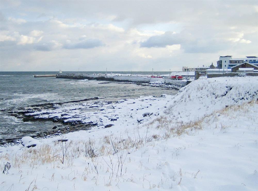 Even in winter the dramatic views offer almost unrivalled beauty at Spindrift in Seahouses, Northumberland