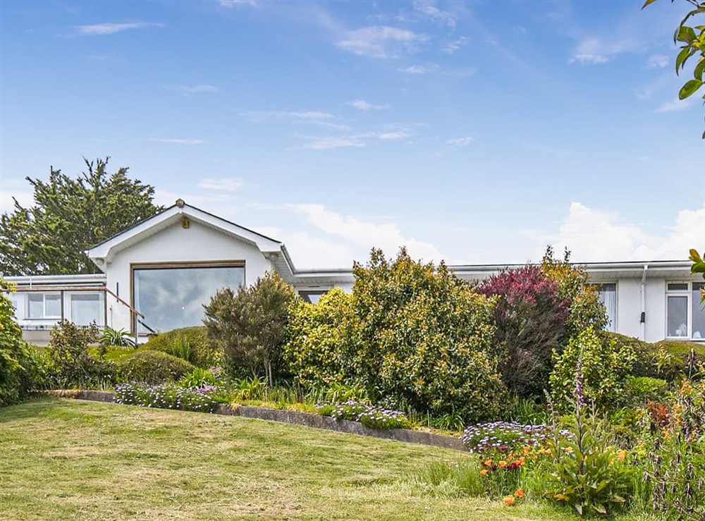 Exterior at Spindrift in St Mawes, Cornwall