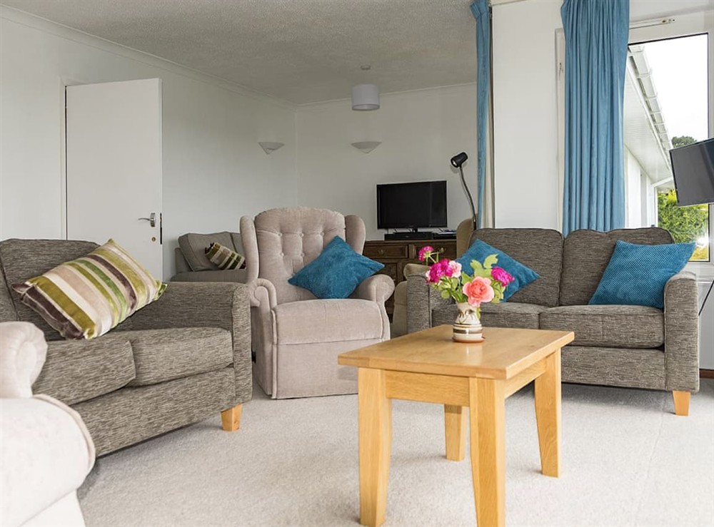 Living area (photo 2) at Spindrift in St Mawes, Cornwall